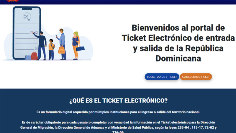 Informaci N Punta Cana Turismo   E Ticket Migracion Rd 800x450 